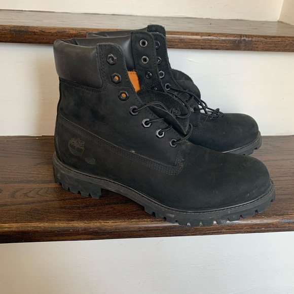 BLACK TIMBERLAND WINTER BOOTS - Picture 12 of 17